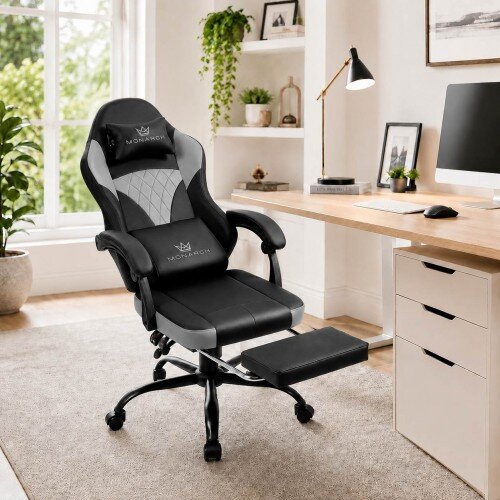 monarch Stolice za kompjuter 1100 Grey - Massage Cene