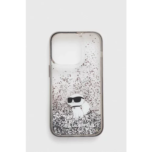 Karl Lagerfeld Etui za telefon iPhone 14 Pro 6.1'' prozorna barva