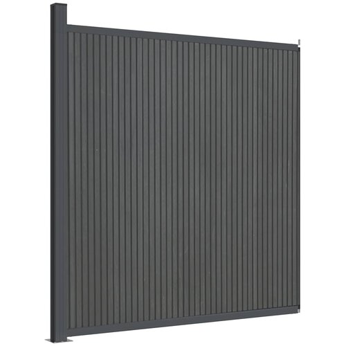  za ogradu WPC sivi 173 x 186 cm Slike