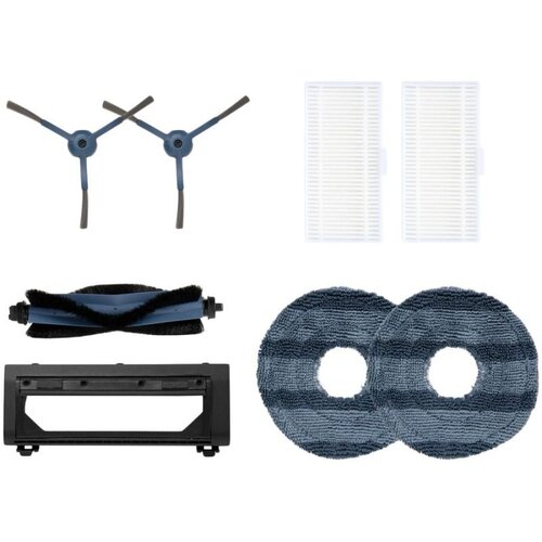  Anker, eufy Omni C20 Accessories Pack(side brush-2/filter-2/roller brush guard with comb-1/mop cloth-2) Black+Gray Slike