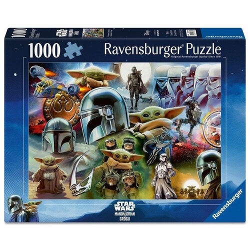 Ravensburger Puzzle Star Wars The Mandalorian, 1000 dijelova Slike