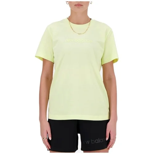 New Balance HYPER DENSITY JERSEY T-SHIRT žuta