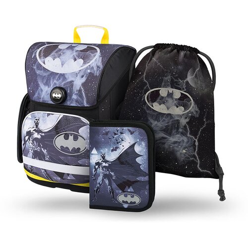 BAAGL Prvošolski set Ergo Batman Storm Fidlock (3-delni) Cene