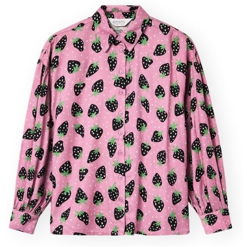 Compania Fantastica Srajce & Bluze COMPAÑIA FANTÁSTICA Shirt 41015 - Conversational 19 Rožnata Cene