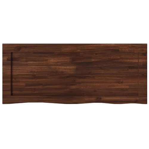  Pravokutni stolni vrh 130 x 50 x 3 cm Pravokutni - Tamno smeđa 90 x 55 x 3 5 cm Živi rub 1 strana Slike