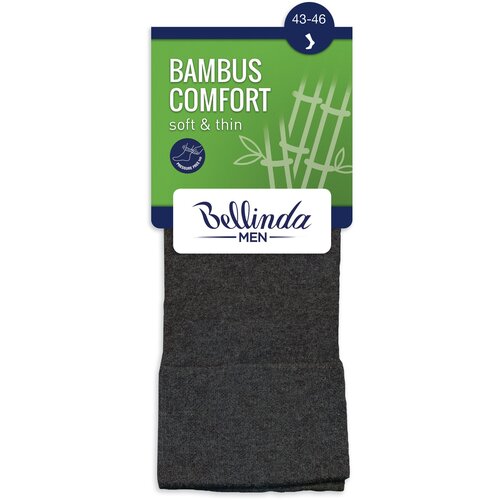 Bellinda BAMBOO COMFORT SOCKS - Classic Men&amp;#039;s Socks - Brown Slike