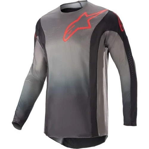 Alpinestars Techstar Sein Jersey Black/Neon Red S MX dres