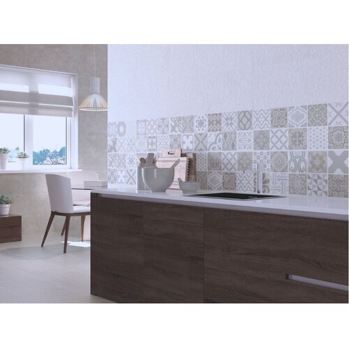 Azulejos Benadresa reine mosaico vintage silver 30x90 zidna mat rt Slike