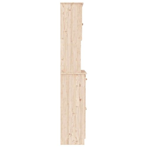 vidaXL Komoda ALTA 77x35x188 cm trdna borovina Cene