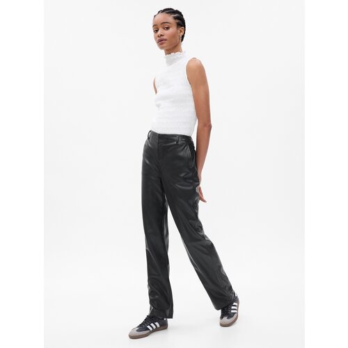 GAP Faux Leather Pants - Women&amp;#039;s Slike