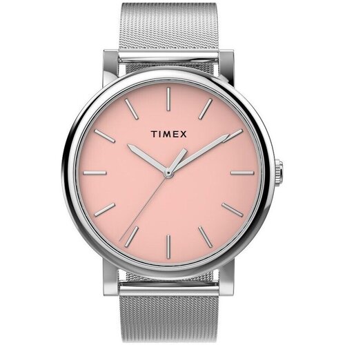 Timex Analogne ure ty576380 Srebrna Cene