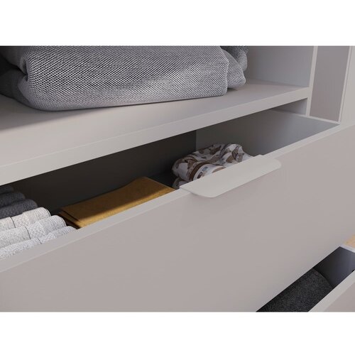 Germania krem dječja komoda s promjenjivim stolom 89x102x77 cm alkmaar Slike