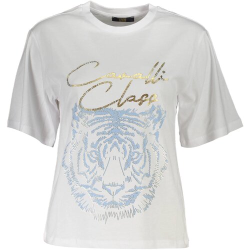 Cavalli Class SHORT SLEEVE T-SHIRT WOMEN WHITE Cijene