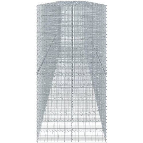  Gabionska ko&amp;scaron;ara s poklopcem 1150x100x200 cm pocinčano željezo Slike