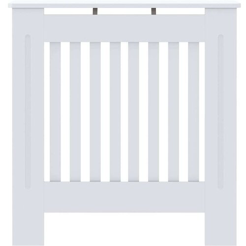 VidaXL pokrivač radijatora 2 pcs bijelo 78 x 19 x 81.5 cm Slike