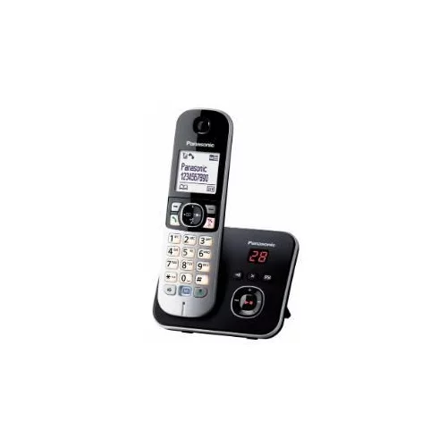 Panasonic telefon bežični KX-TG6821FXB crni TAM sekretarica