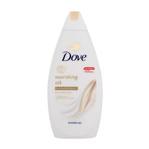 Dove Nourishing Silk svilenkasto nježni gel za tuširanje 450 ml za ženske