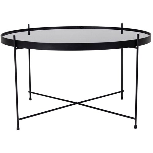 House Nordic Črna okrogla mizica ø 70 cm Venezia - House Nordic Cene