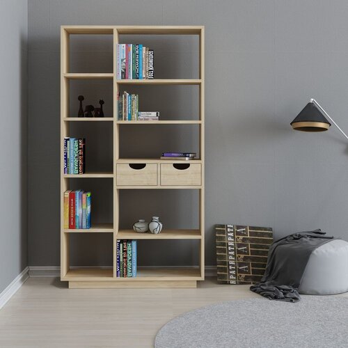 Woody Fashion polica za knjige luma oak Cene