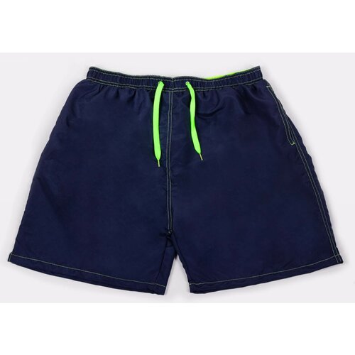 Yoclub Kids's Boys' Beach Shorts LKS-0062C-A100 Navy Blue Slike