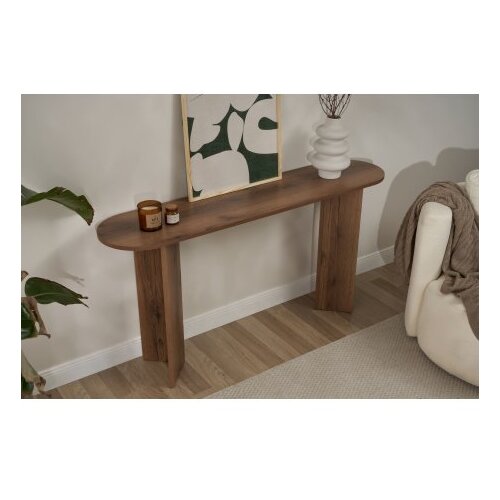 Hanah home Konzola Sira, 75x35x150 cm, Braon Slike