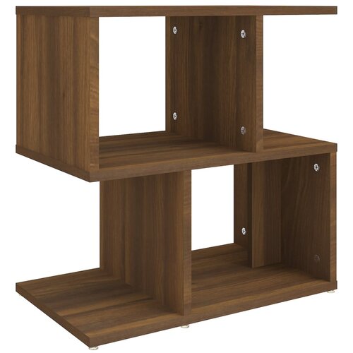 Maison Chic Nočna omarica - Nočna miza rjavi hrast 50x30x51,5 cm konstruiran les, (21687181) Cene
