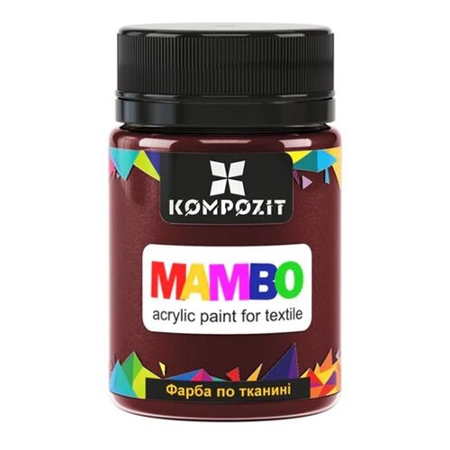 Mambo Akrilna barva za tekstil in usnje 50ml | Različni odtenki Slike
