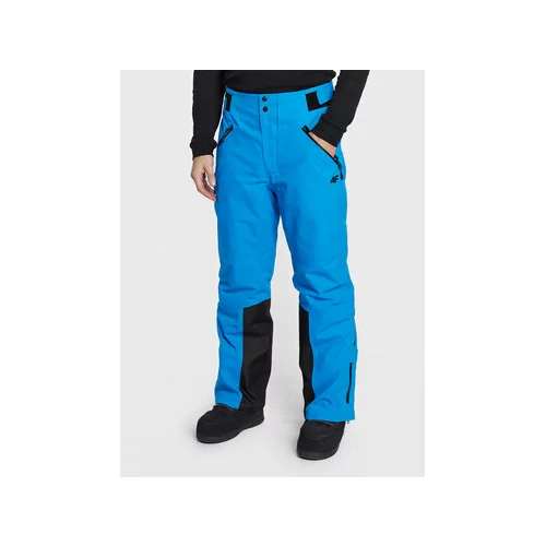 4f Smučarske hlače H4Z22-SPMN006 Modra Regular Fit