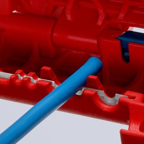 Knipex Univerzalni alat za skidanje izolacije 135 mm 16 95 01 SB ErgoStrip crveni Slike