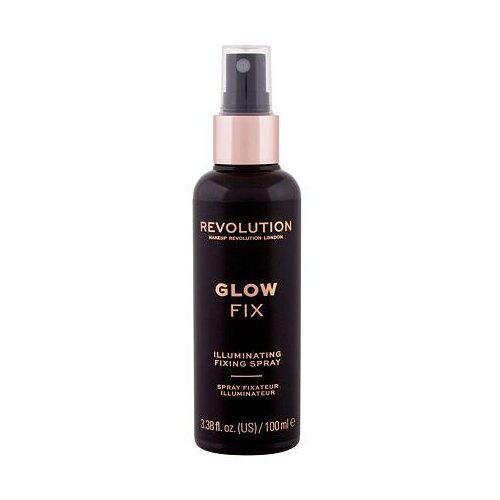 Revolution glow fix illuminating fixing spray posvjetljujući sprej za učvr&amp;scaron;ćivanje 100 ml Slike