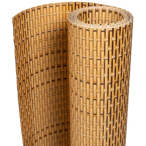  zaslon svijetlosmeđi 600 x 80 cm od poliratana Slike