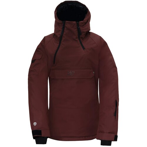 2117 LIDEN - ECO Women's light insulated 2L ski jacket (anorak) - Rum Raisin Slike