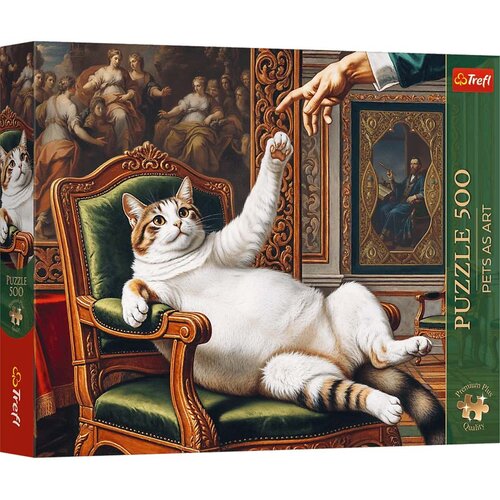 Trefl Puhasti mačić 500-dijelni Premium Plus puzzle - Cijene