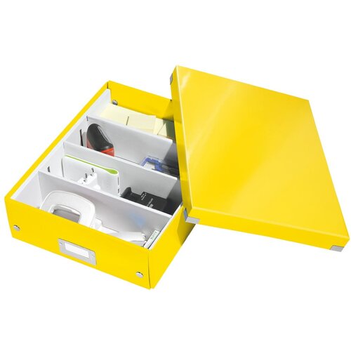 Leitz Rumena škatla z organizatorjem Office, dolžina 37 cm Cene