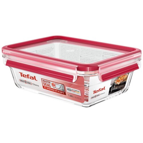 Tefal Staklena posuda sa poklopcem, 1.3 lit., MasterSeal Glass - N1041010 Cene