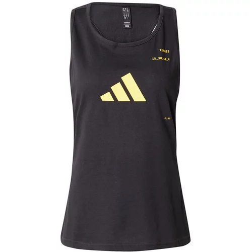 Adidas Sportski top 'CAT' žuta / crna