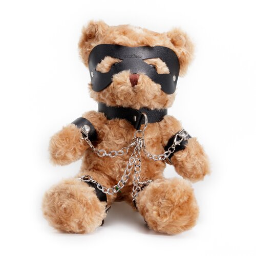 Crushious CRUSHITO BONDAGE TEDDY BEAR BLACK 31CM Cene