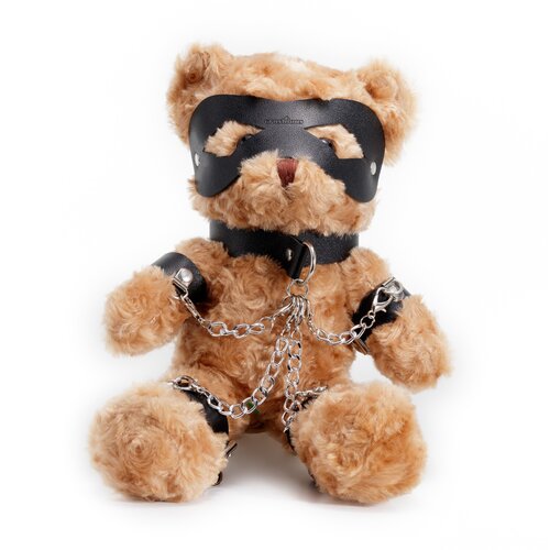 Crushious CRUSHITO BONDAGE TEDDY BEAR BLACK 31CM Slike
