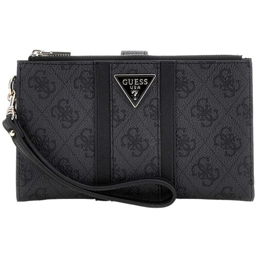 Guess Denarnice NOREEN SLG DBL ZIP ORGANIZER Črna Cene