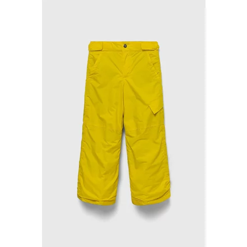 Columbia Dječje hlače boja: žuta