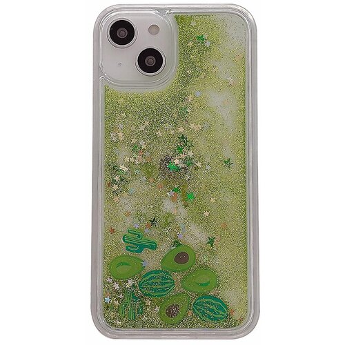 INORCO Za iPhone 13/14 Fruit Liquid Quicksand PC+TPU ovitek hrbtni zaščitni ovitek za telefon, (22033865) Cene