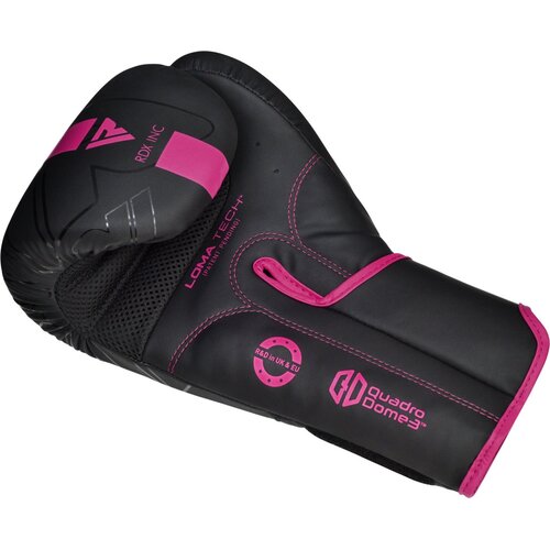 RDX Sports Boksačke rukavice F6 Kara Pink - RDX 14 OZ Slike