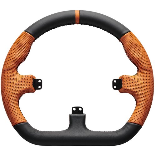 ASETEK SimSports GT - rim - closed D, black and orange Slike