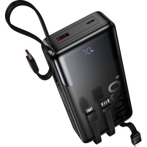 hoco. zunanja baterija powerbank J156A 30000 mAh Fast Charge 22,5W za Samsung, Apple - črna Cene