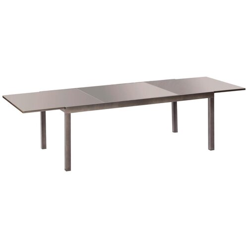 Gardenson Raztegljiva Vrtna Miza Ambia, Aluminij, Steklo, 200-300x110 Slike