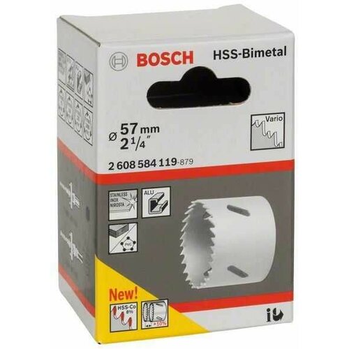 Bosch testera za otvore hss-bimetal za standardne adaptere 2608584119/ 57 mm/ 2 1/4" Slike