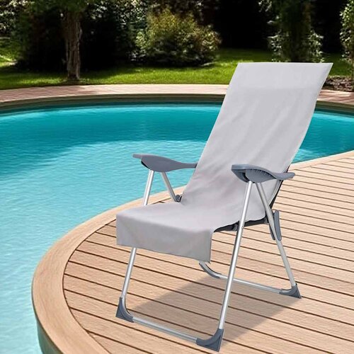Vanjski ručnici za stolice 2 pcs Siva 130 x 60 cm Cijene