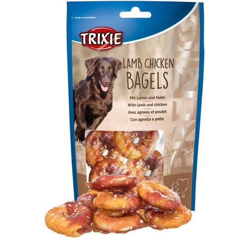 Trixie premio lamb chicken bagels 100g Slike