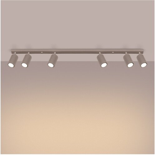Sollux Sivorjavo kovinsko točkovno svetilo 6,5x117 cm Gleam &amp;ndash; Slike