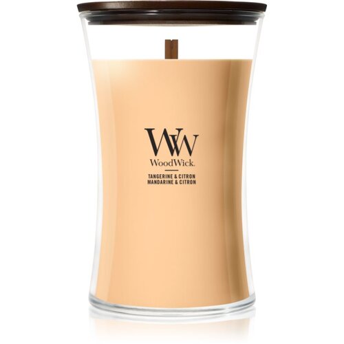 WoodWick Tangerine & Citron di&scaron;eča sveča z lesenim stenjem 610 g Cene